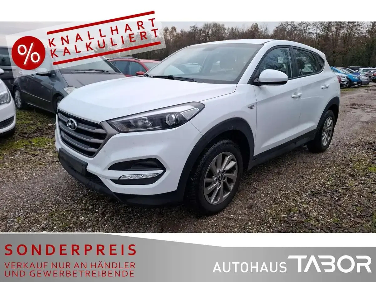 Używany Hyundai Tucson GO! 177 KM (130 kW) 2017 Biały SUV