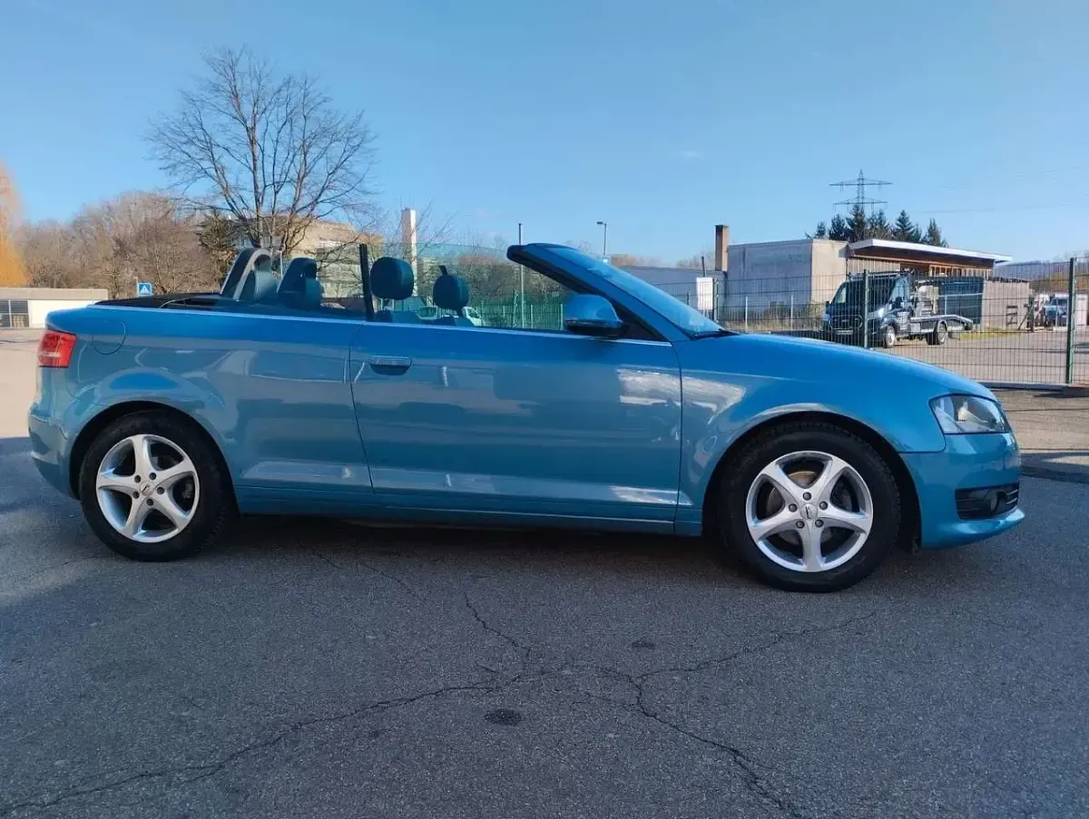 Używany Audi A3 Cabriolet Ambition 140 KM (102 kW) 2008 Niebieski Kabriolet