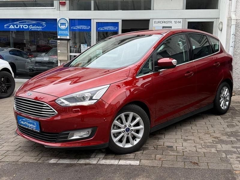 Gebraucht Ford C-MAX Titanium 150 PS (110 kW) 2016 Rot Van / Kleinbus