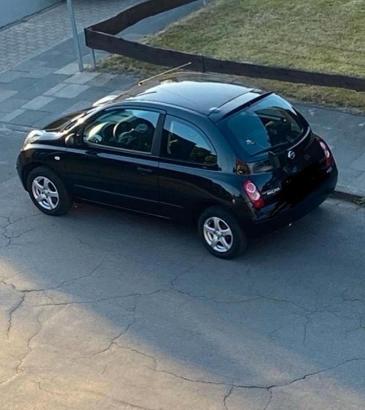 Schwarz Gebraucht 2008 Nissan Micra Kleinwagen | 1.700 € - Bild 1/4