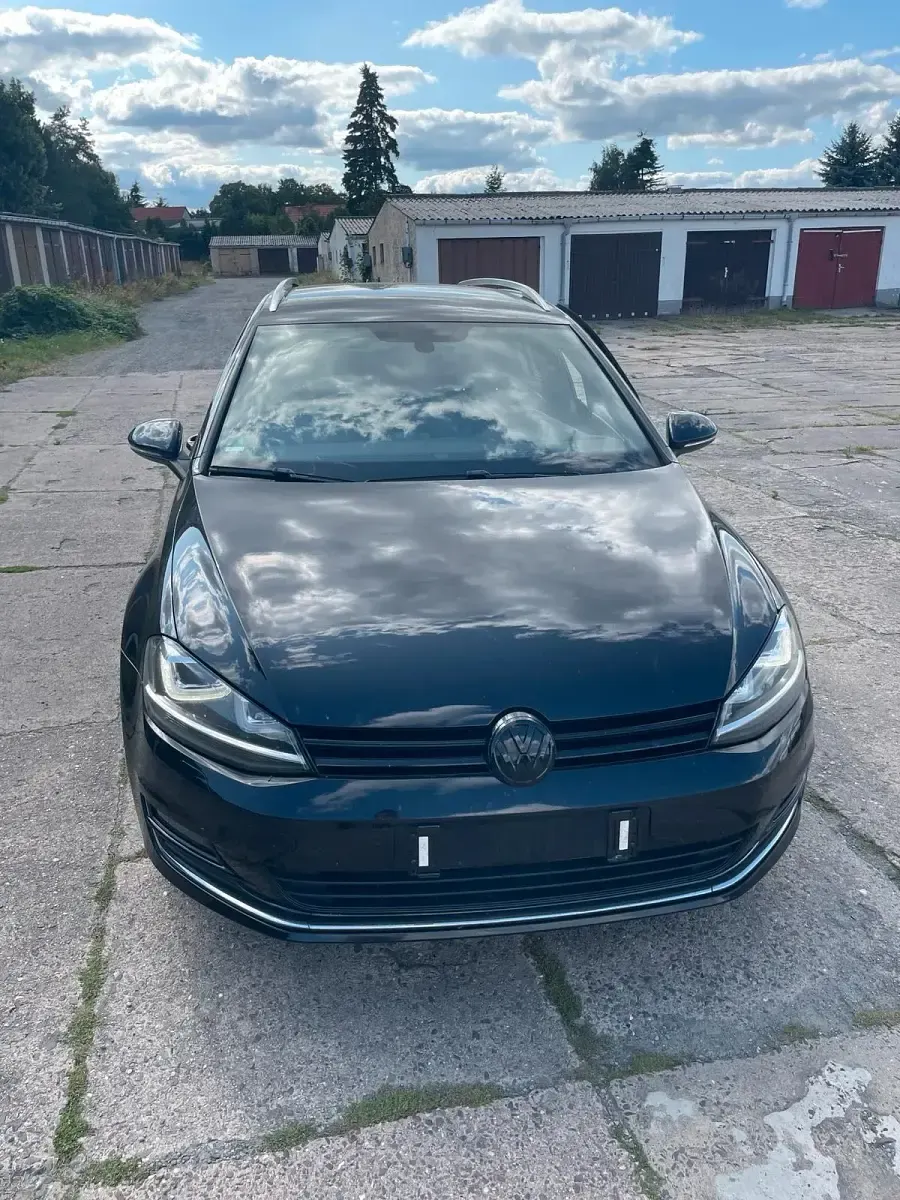 Gebraucht VW Golf VII R-line 150 PS (110 kW) 2015 Schwarz Kombi