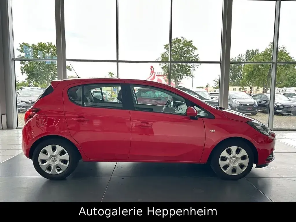 Gebraucht Opel Corsa Edition 90 PS (66 kW) 2016 Rot Kleinwagen