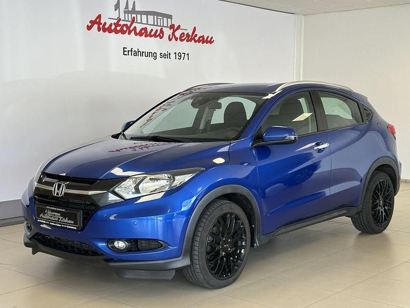Brillant sporty blue metallic Gebraucht 2016 Honda HR-V Elegance Plus SUV | 12.900 € (Teuer) - Bild 1/4