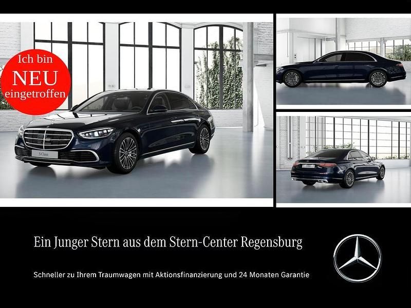 Metalliclack nautikblau Gebraucht 2024 Mercedes S580 Limousine | 98.440 € (Superpreis) - Bild 1/4