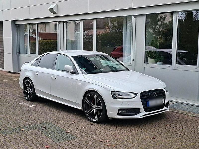Gebraucht Audi A4 S-Line 204 PS (150 kW) 2014 Weiß Limousine
