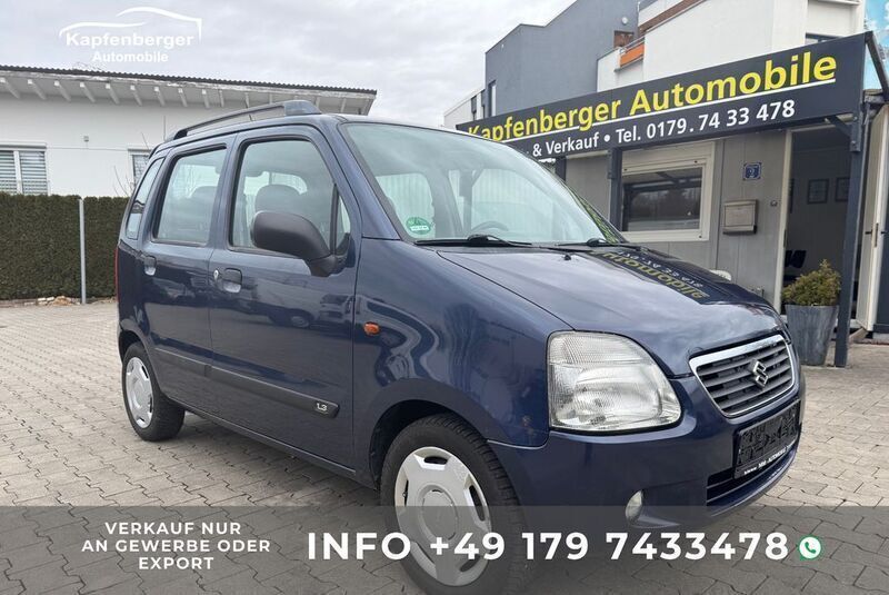 Blau Gebraucht 2002 Suzuki Wagon R+ Kombi | 890 € (Guter Preis) - Bild 1/4