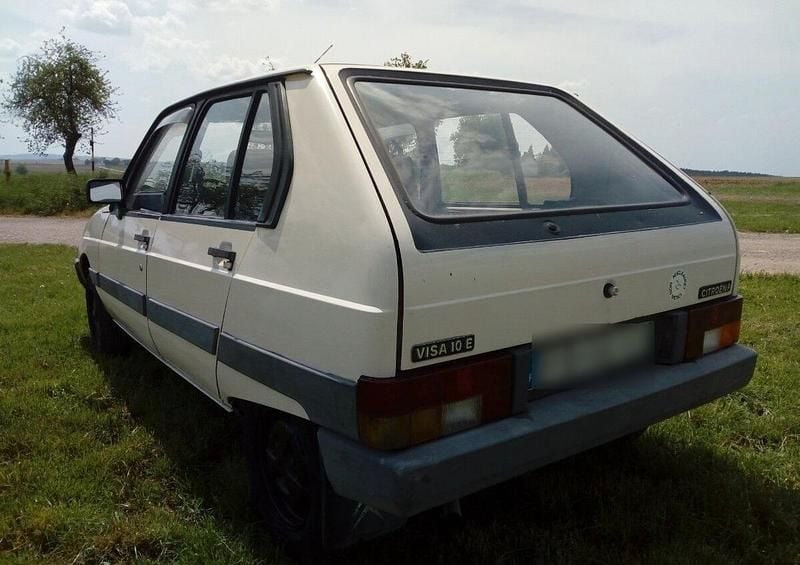 Gebraucht Citroën Visa 31 PS (22 kW) 1987 Weiß Kleinwagen
