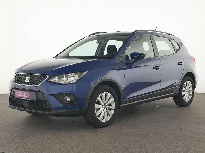 Blau Gebraucht 2021 Seat Arona Style SUV | 16.298 € (Superpreis) - Bild 1/4