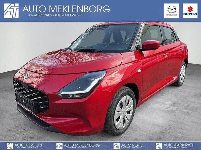 Neu Suzuki Swift Club 83 PS (61 kW) 2025 Rot Limousine