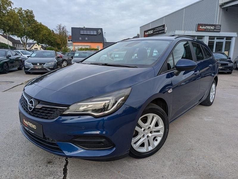 Blau Gebraucht 2020 Opel Astra Limousine | 12.999 € (Guter Preis) - Bild 1/4