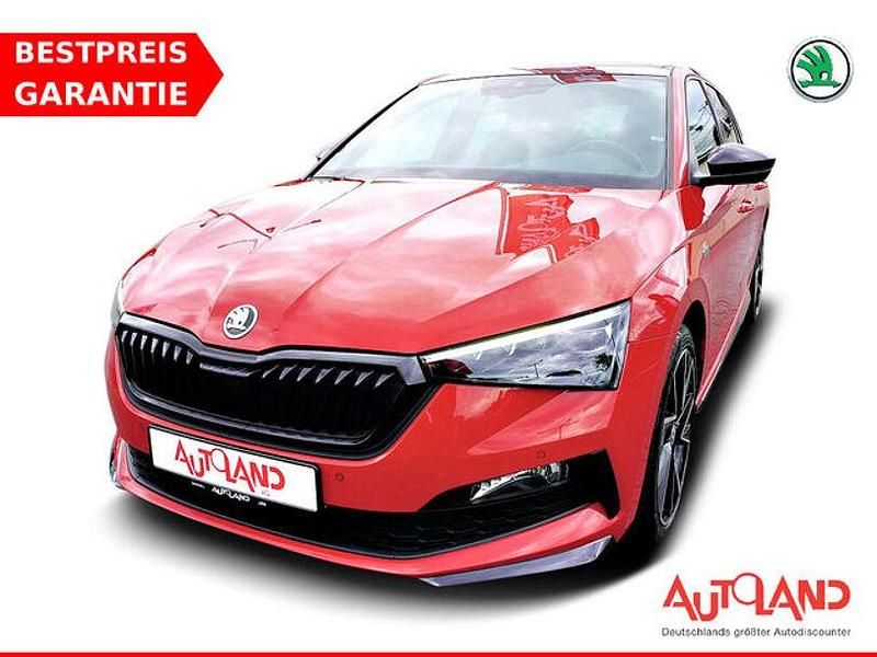 Rot Gebraucht 2020 Skoda Scala Monte Carlo Kleinwagen | 23.890 € (Fairer Preis) - Bild 1/4