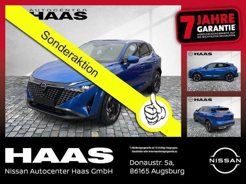 Magnetic blue Neu 2024 Nissan Qashqai N-Connecta SUV | 32.690 € (Superpreis) - Bild 1/4
