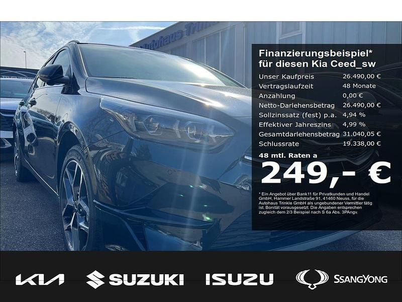 Schwarz Neu 2025 Kia Ceed Sportswagon 4 Kombi | 26.490 € (Guter Preis) - Bild 1/4