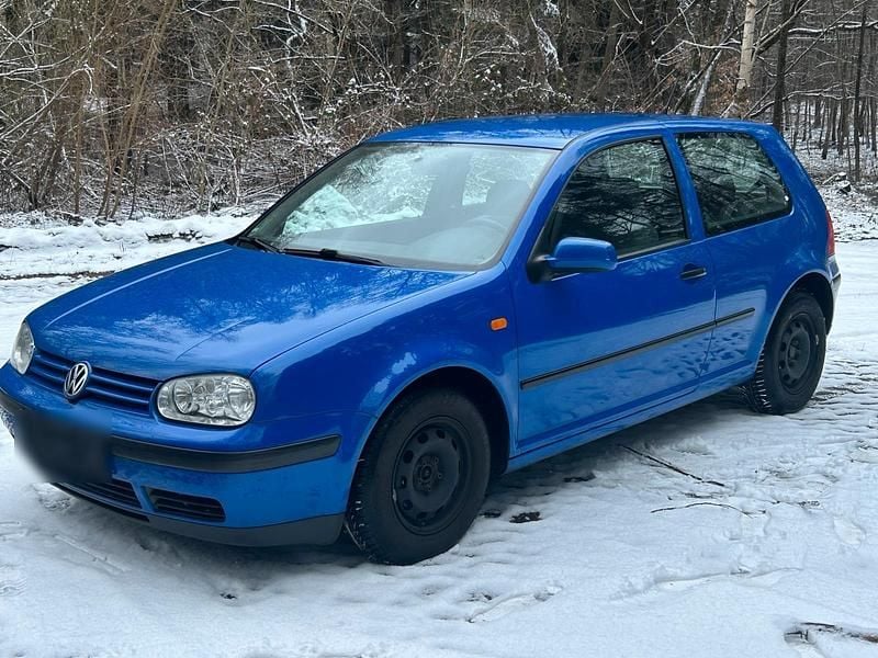 Gebraucht VW Golf IV 75 PS (55 kW) 1997 Blau Kleinwagen