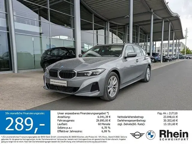 Gebraucht BMW 320 Sport Line 190 PS (139 kW) 2023 Grau Kombi