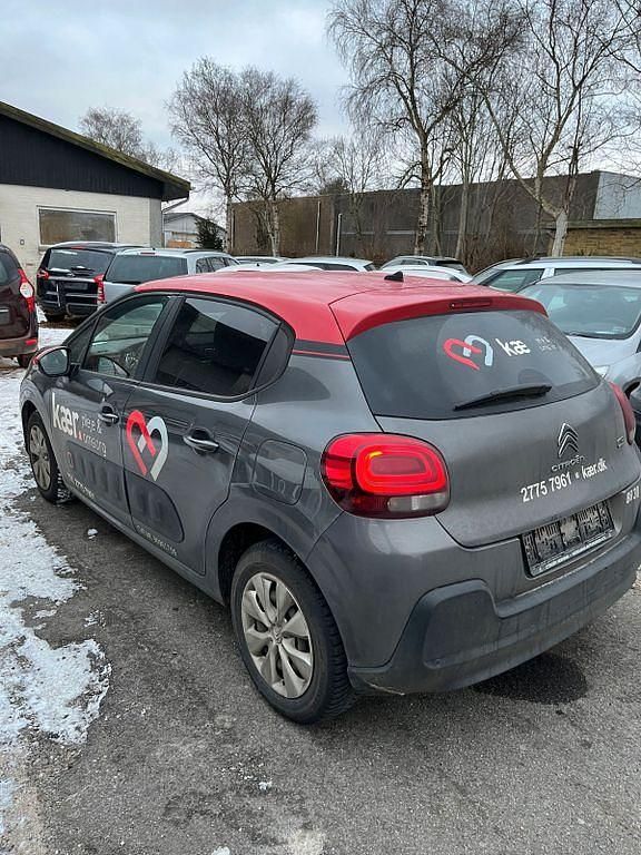Gebraucht Citroën C3 Feel 75 PS (55 kW) 2018 Grau Kleinwagen