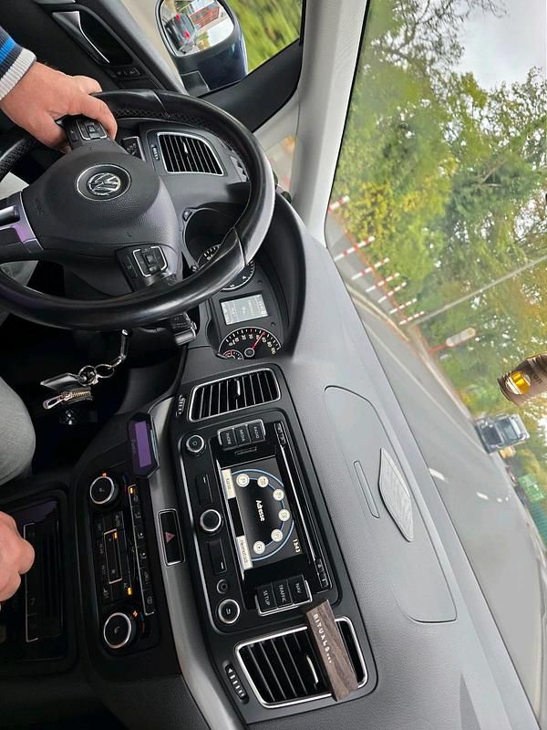 Gebraucht VW Sharan 140 PS (102 kW) 2010 Blau Van / Kleinbus