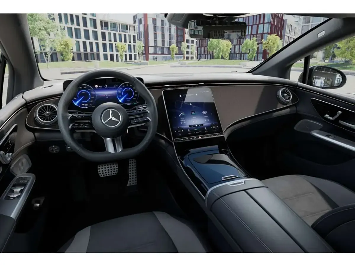 Gebraucht Mercedes EQE350 Premium 214 kW (292 PS) 2024 Schwarz Limousine
