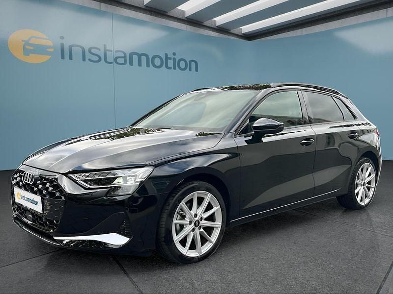 Schwarz Gebraucht 2025 Audi A3 Sportback Kleinwagen | 35.749 € (Etwas zu teuer) - Bild 1/4