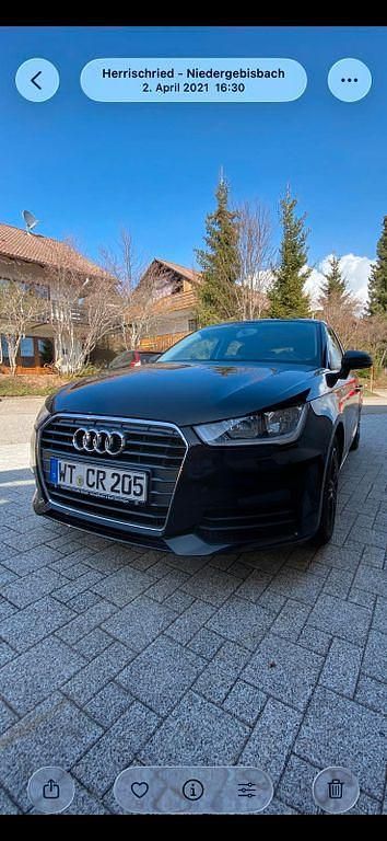 Gebraucht Audi A1 Sportback 95 PS (69 kW) 2018 Schwarz Kleinwagen