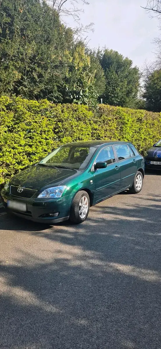 Gebraucht Toyota Corolla 110 PS (80 kW) 2003 Grün Limousine