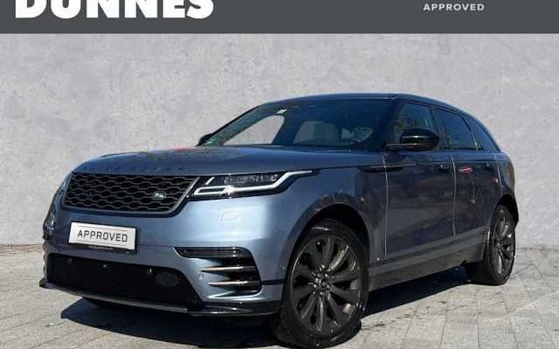 Blau (byronblue metallic) Gebraucht 2021 Land Rover Range Rover Velar SE Dynamic SUV | 41.115 € (Guter Preis) - Bild 1/4