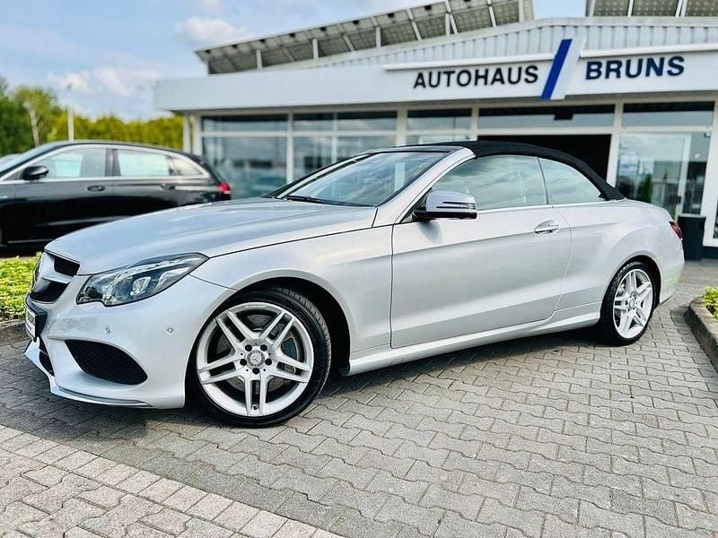 Gebraucht Mercedes E500 AMG 408 PS (300 kW) 2015 Iridiumsilbermetallic Cabrio