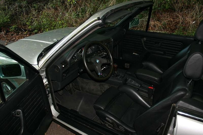 Gebraucht BMW 325 Cabriolet 171 PS (125 kW) 1986 Silber Cabrio