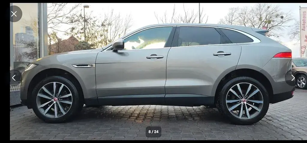 Gebraucht Jaguar F-Pace Portfolio 241 PS (177 kW) 2018 Grau SUV