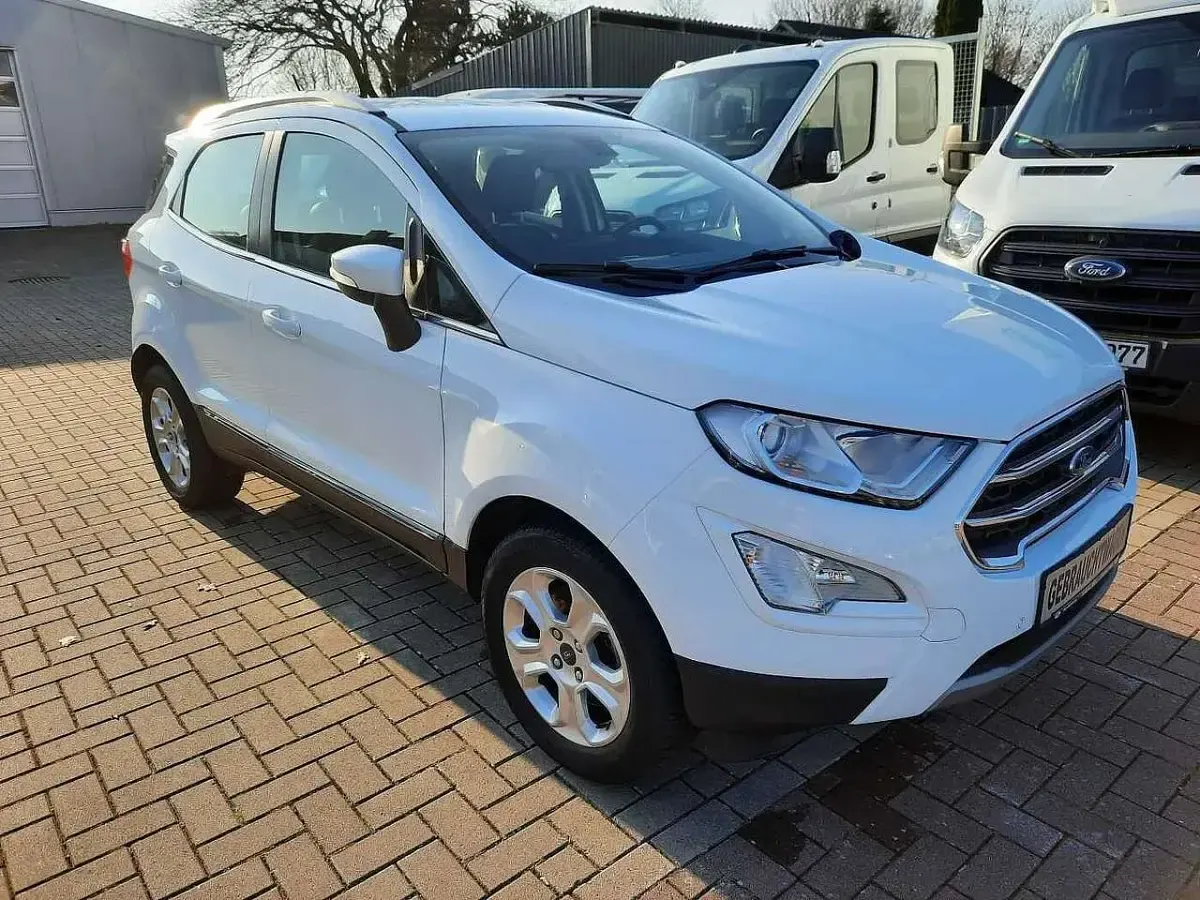 Gebraucht Ford Ecosport Titanium 140 PS (102 kW) 2018 Weiß SUV