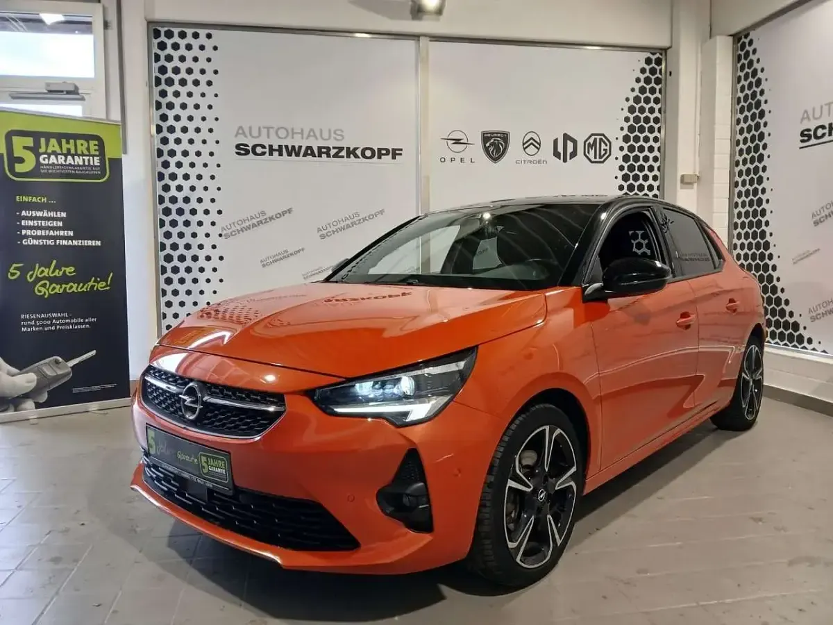 Gebraucht Opel Corsa 101 PS (74 kW) 2020 Power orange Kleinwagen