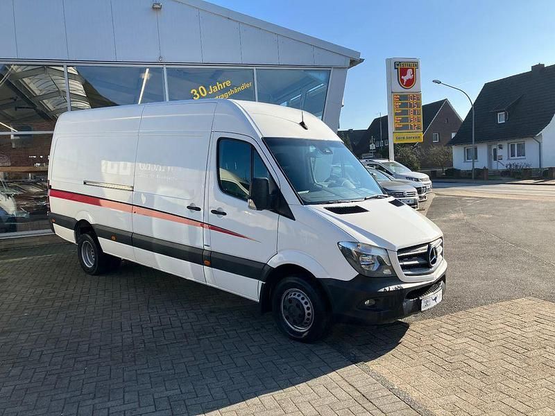 Gebraucht Mercedes Sprinter 163 PS (119 kW) 2018 Verkehrsweiß Van