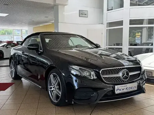 Gebraucht Mercedes E400 AMG line 340 PS (250 kW) 2019 Schwarz Cabrio