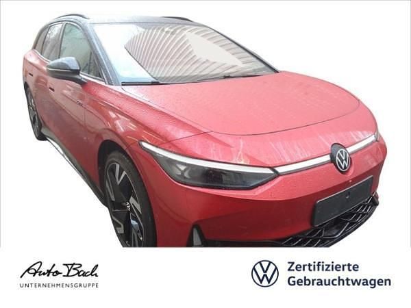 Gebraucht VW ID.7 GTX 250 kW (340 PS) 2025 Rot (kings red metallic/schwarz) Kombi