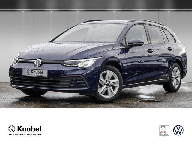 Blau Gebraucht 2021 VW Golf VIII Life Kombi | 19.790 € (Fairer Preis) - Bild 1/4