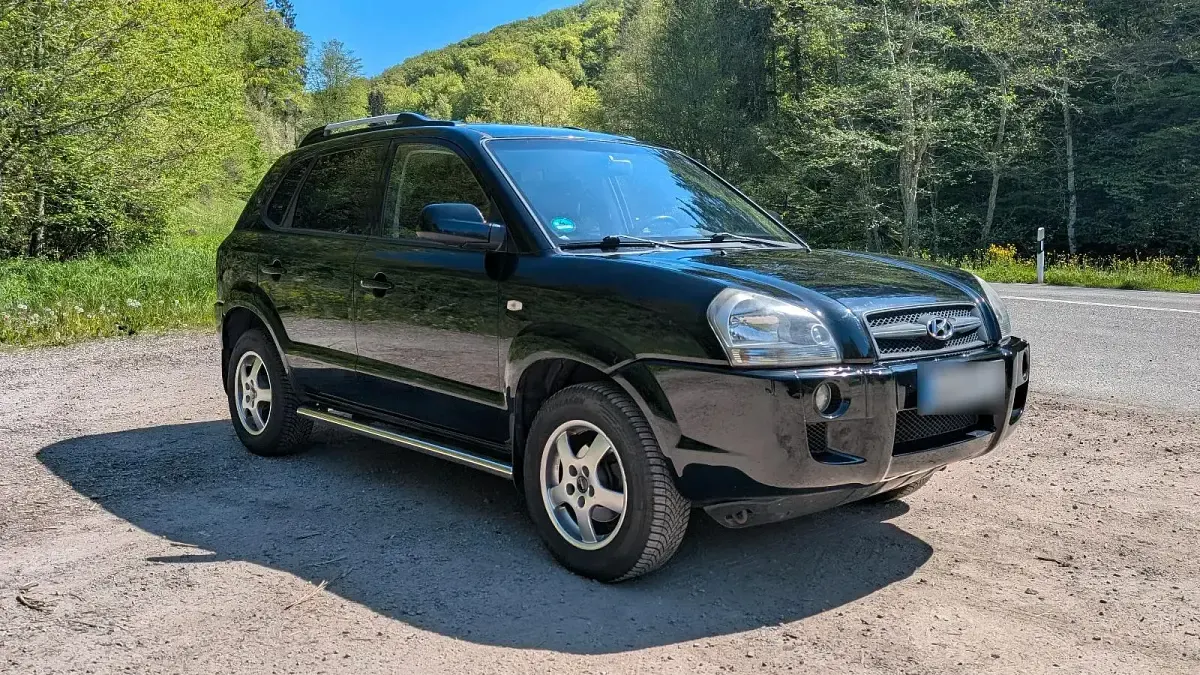 Gebraucht Hyundai Tucson 141 PS (103 kW) 2007 Schwarz SUV