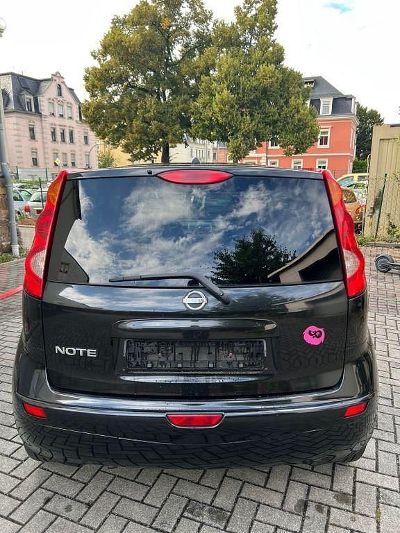 Gebraucht Nissan Note Visia 88 PS (64 kW) 2008 Schwarz Van / Kleinbus