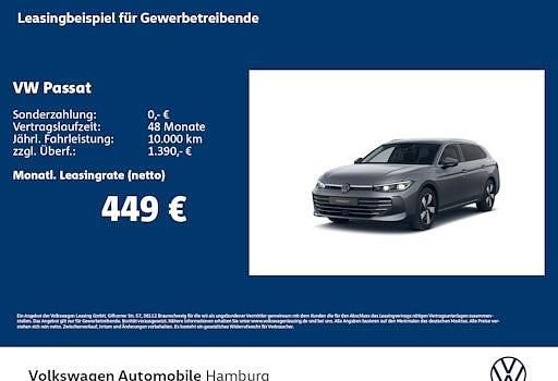 Neu VW Passat Business 150 PS (110 kW) 2026 Grau Kombi
