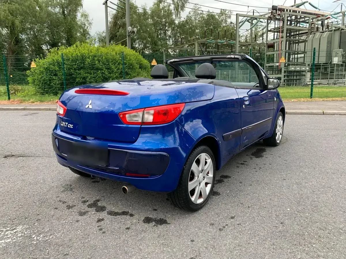 Gebraucht Mitsubishi Colt 109 PS (80 kW) 2008 Blau Cabrio