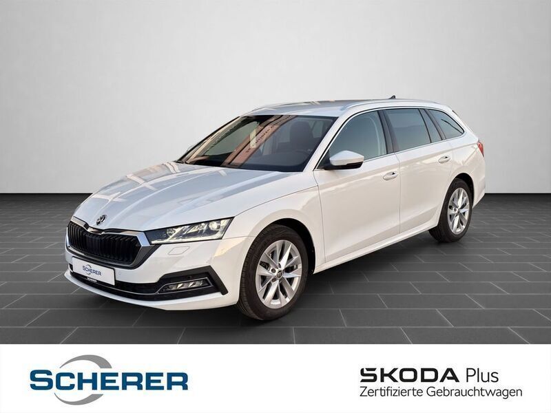 Moonweiß perleffekt Gebraucht 2023 Skoda Octavia Style Kombi | 24.990 € (Guter Preis) - Bild 1/4