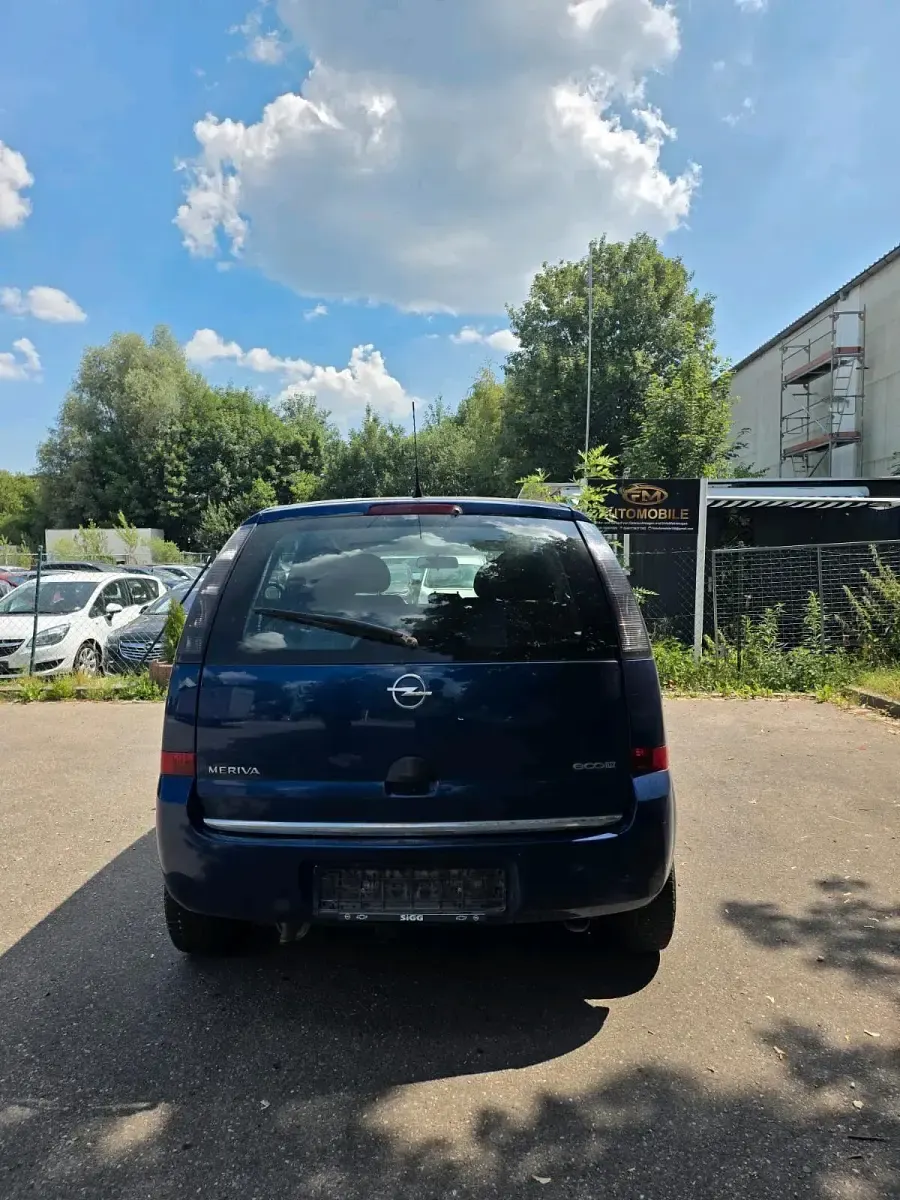Gebraucht Opel Meriva 90 PS (66 kW) 2009 Blau Van / Kleinbus