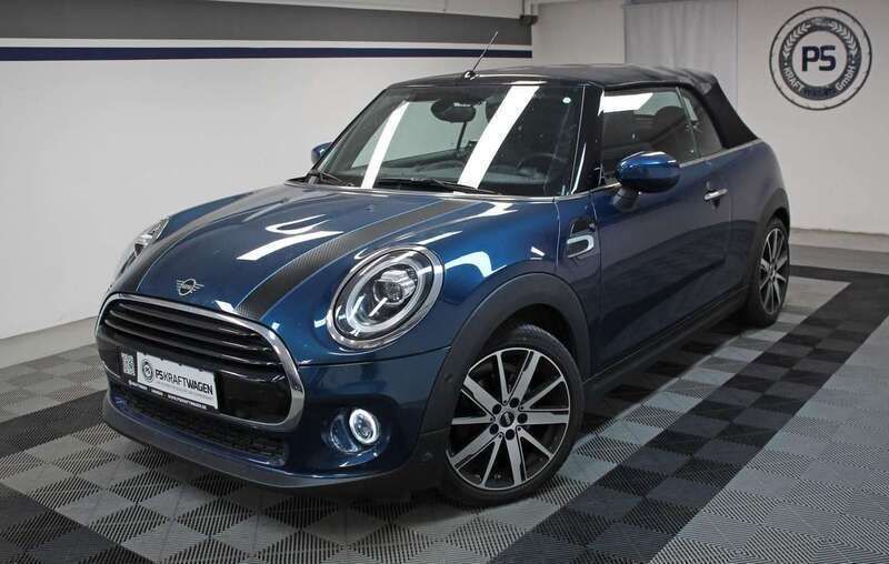 Blau Gebraucht 2020 Mini Cooper Cabriolet Cabrio | 19.890 € (Fairer Preis) - Bild 1/3