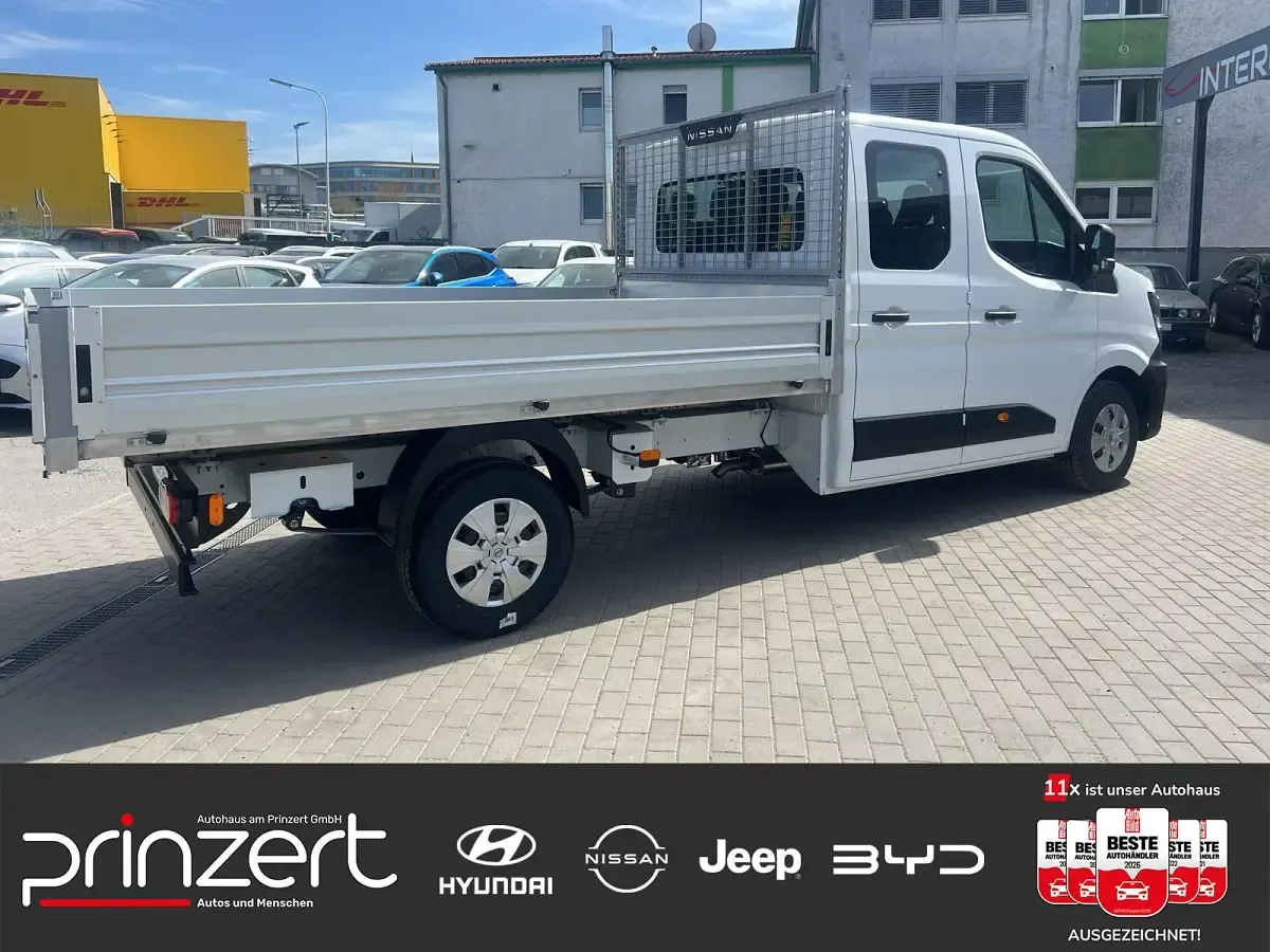 Ny Nissan Interstar 150 HK (110 kW) 2026 Doppelkabine Van