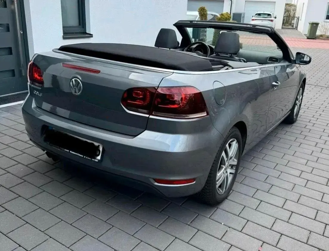Gebraucht VW Golf Cabriolet 160 PS (117 kW) 2012 Grau Cabrio