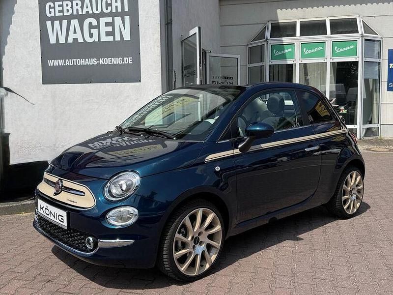 Blau Gebraucht 2023 Fiat 500C Dolcevita Cabrio | 19.776 € (Teuer) - Bild 1/4