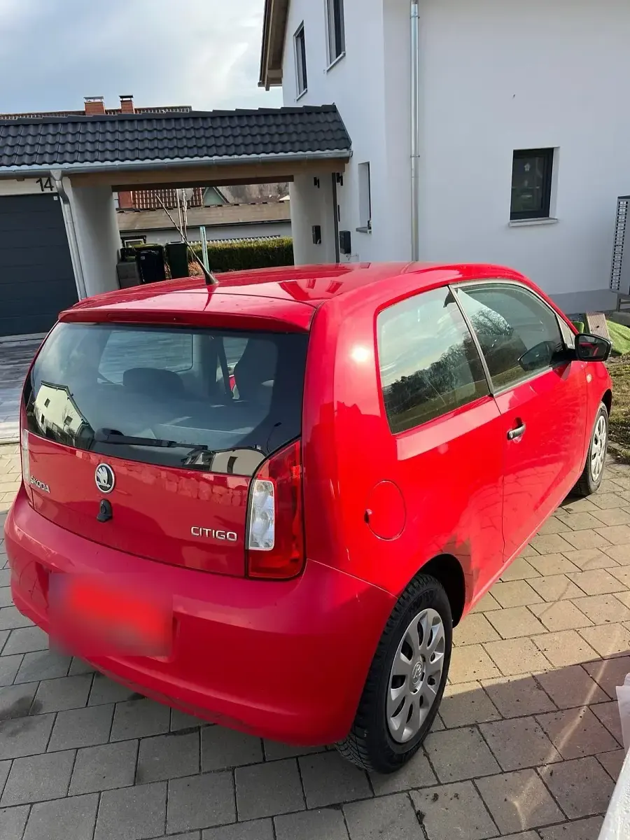 Gebraucht Skoda Citigo 60 PS (44 kW) 2013 Rot Kleinwagen