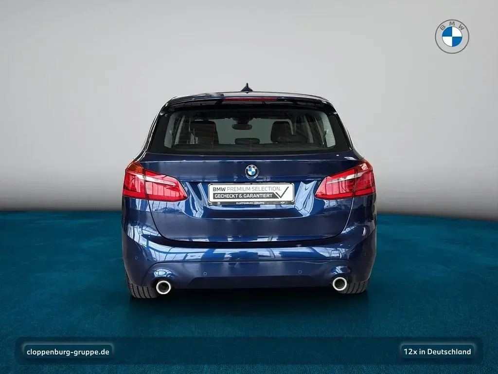 Gebraucht BMW 218 Active Tourer Efficient Dynamics 150 PS (110 kW) 2020 Mediterranblau Van / Kleinbus