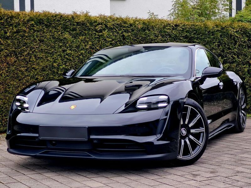 Schwarz Gebraucht 2023 Porsche Taycan Limousine | 69.972 € (Superpreis) - Bild 1/4