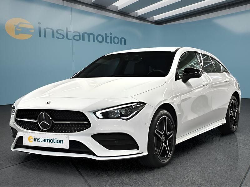 Weiß Gebraucht 2022 Mercedes CLA250e Limousine | 29.549 € (Superpreis) - Bild 1/4