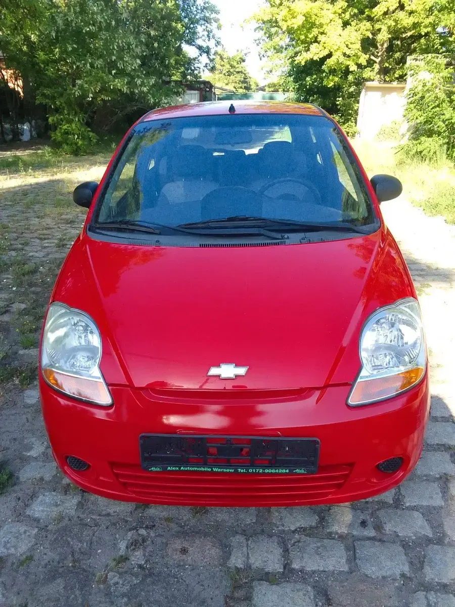 Gebraucht Chevrolet Matiz 52 PS (38 kW) 2010 Rot Kleinwagen